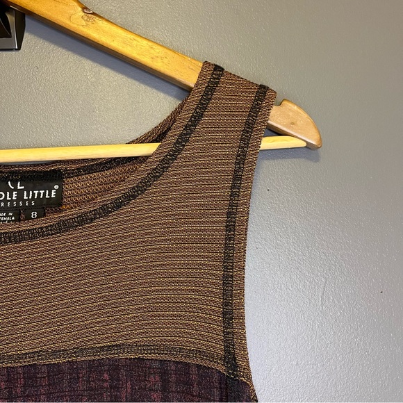 Vintage 90s sleeveless boho maxi dress size 8 - Picture 5 of 10